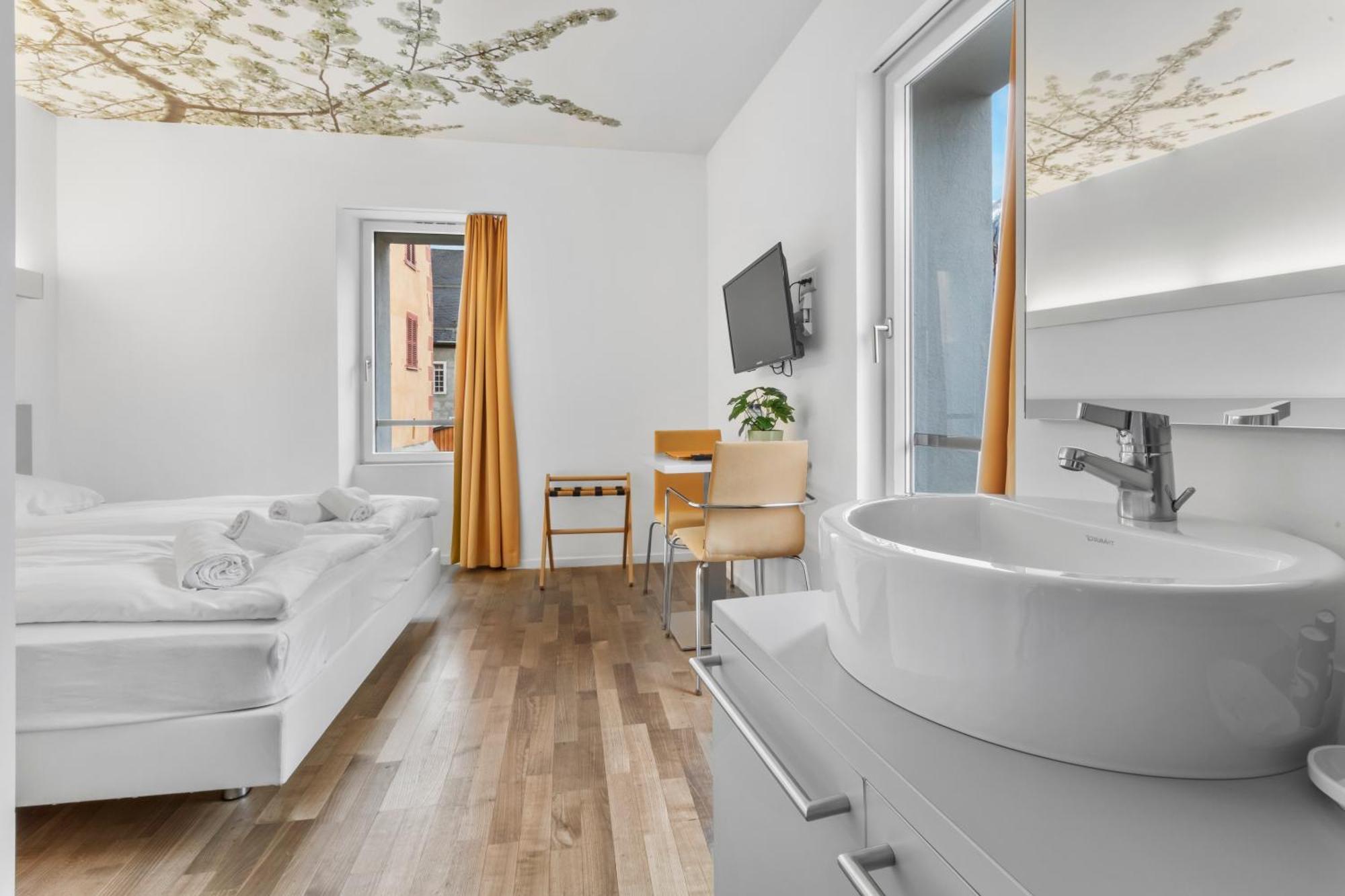 Hotel De La Poste Сьер Экстерьер фото